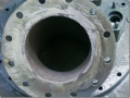 Coal dust transfer valve after CTI repair